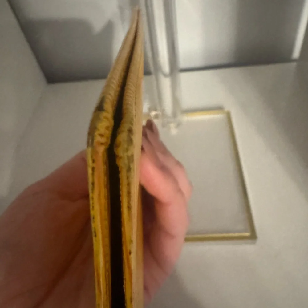 Louis Vuitton Yellow Epi Leather Travel Wallet